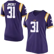 Game Women's CJ Jimcoily LSU Tigers Purple Football College Jersey