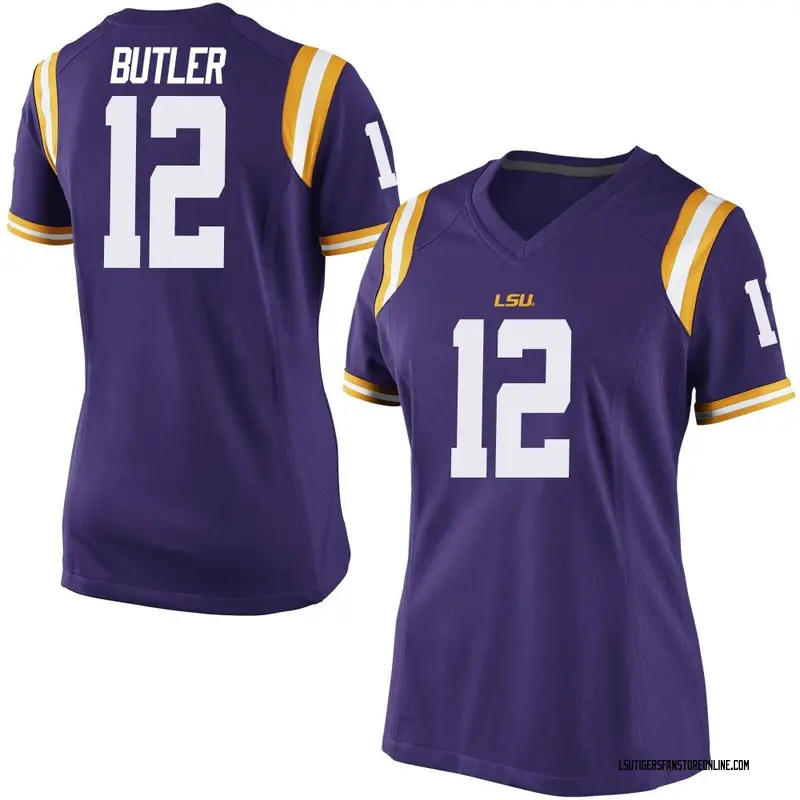 Game Women's Jimari Butler LSU Tigers Purple Football College Jersey
