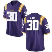 Game Youth Malachi Lane LSU Tigers Purple Football College Jersey
