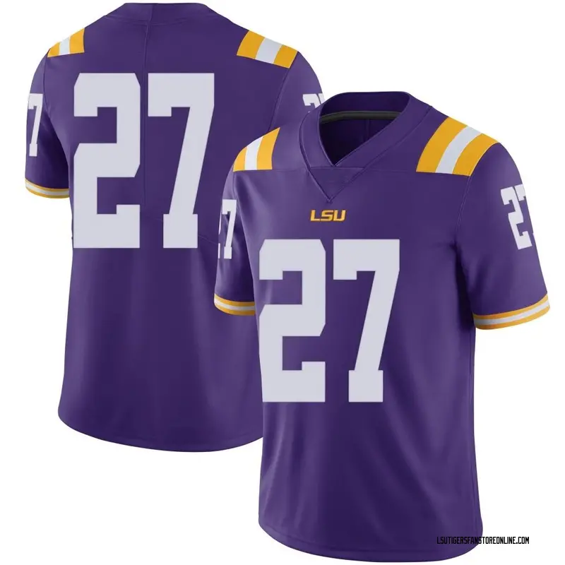 Limited Men's Austin Ausberry LSU Tigers Purple Football College Jersey