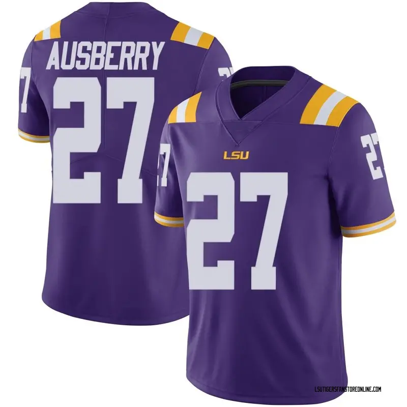 Limited Men's Austin Ausberry LSU Tigers Purple Vapor Untouchable Football College Jersey