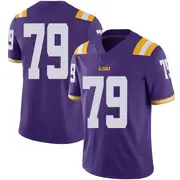 Limited Men's DJ Chester LSU Tigers Purple Football College Jersey