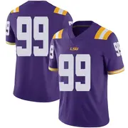 Limited Men's Gio Paez LSU Tigers Purple Football College Jersey