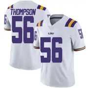Limited Men's Josh Thompson LSU Tigers White Football College Jersey