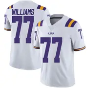 Limited Men's Ory Williams LSU Tigers White Football College Jersey