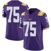 Limited Men's Weston Davis LSU Tigers Purple Football College Jersey