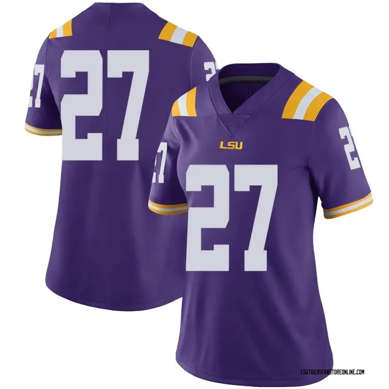 Limited Women's Austin Ausberry LSU Tigers Purple Football College Jersey
