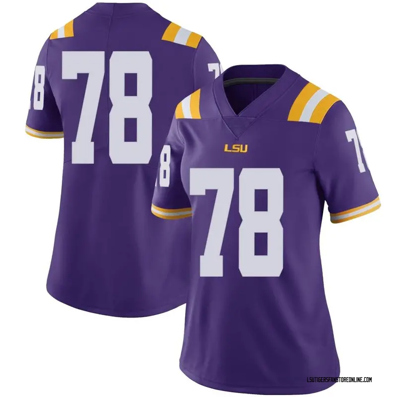 Limited Women's Coen Echols LSU Tigers Purple Football College Jersey