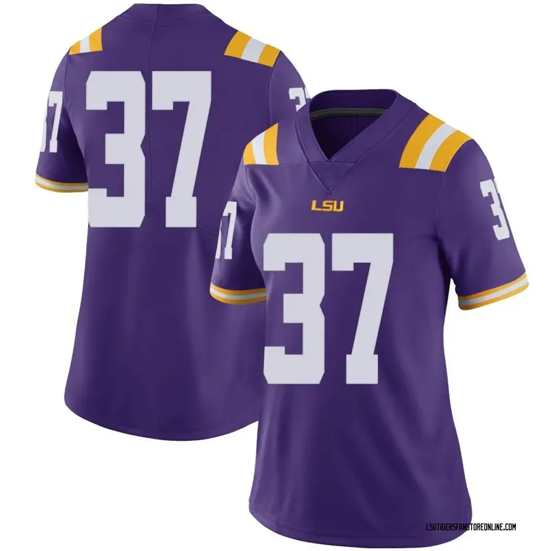Limited Women's Craig Walton Jr. LSU Tigers Purple Football College Jersey
