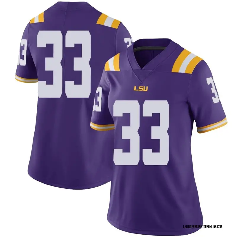 Limited Women's DK Kency Jr. LSU Tigers Purple Football College Jersey