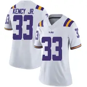 Limited Women's DK Kency Jr. LSU Tigers White Football College Jersey