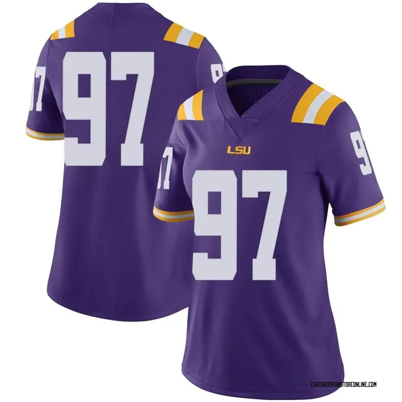 Limited Women's Dylan Carpenter LSU Tigers Purple Football College Jersey