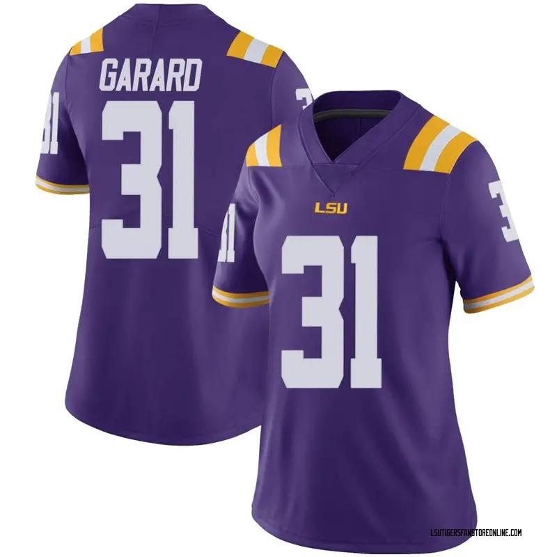 Limited Women's Everett Garard LSU Tigers Purple Vapor Untouchable Football College Jersey
