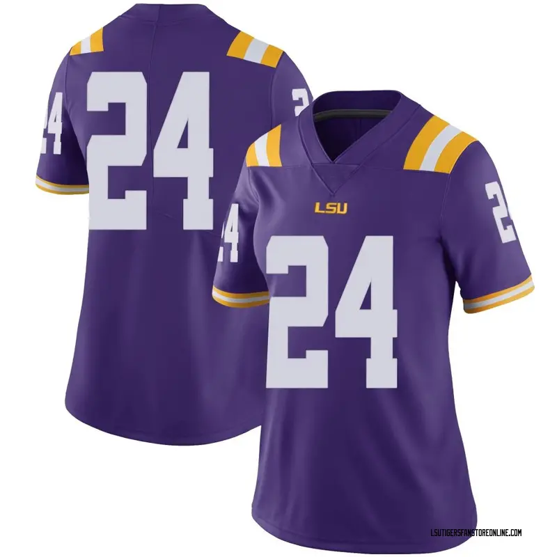 Limited Women's Jacob Bradford LSU Tigers Purple Football College Jersey