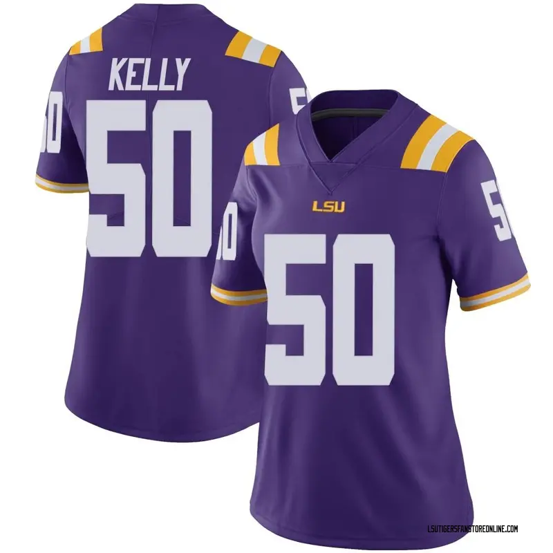 Limited Women's Kenzel Kelly LSU Tigers Purple Vapor Untouchable Football College Jersey