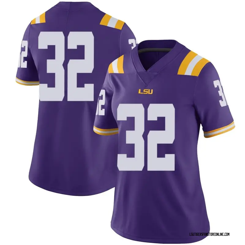 Limited Women's Keylan Moses LSU Tigers Purple Football College Jersey