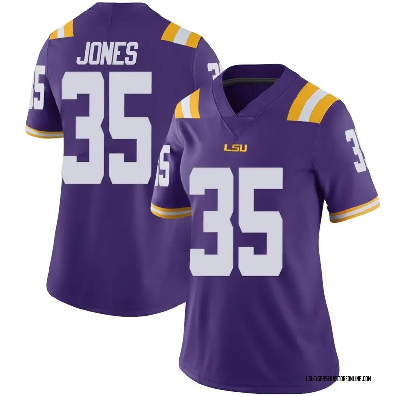 Limited Women's Sai'vion Jones LSU Tigers Purple Vapor Untouchable Football College Jersey