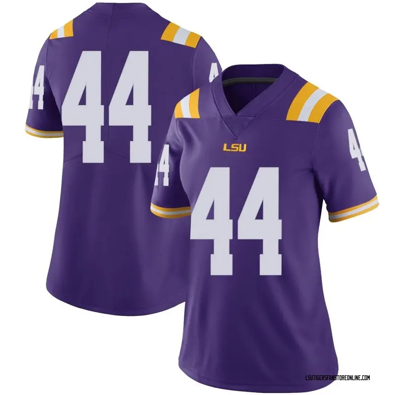 Limited Women's Slade Roy LSU Tigers Purple Football College Jersey