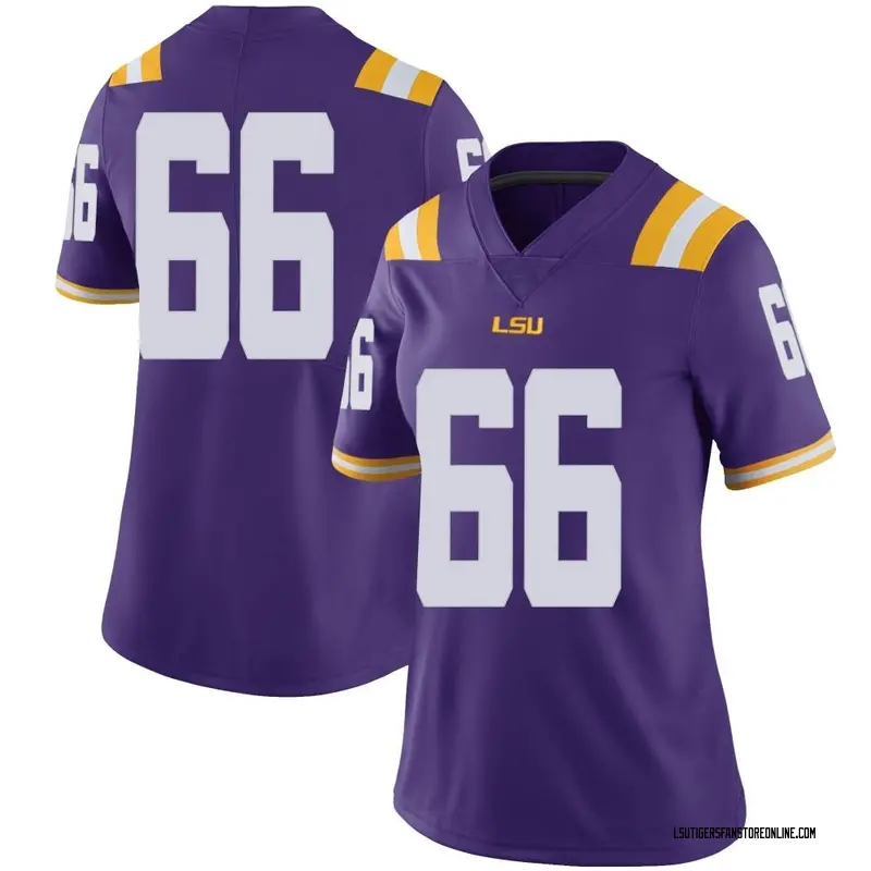 Limited Women's Will Campbell LSU Tigers Purple Football College Jersey