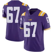 Limited Youth Bo Bordelon LSU Tigers Purple Football College Jersey