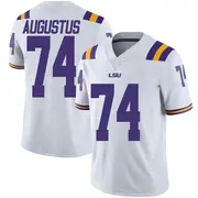 Limited Youth Braden Augustus LSU Tigers White Football College Jersey