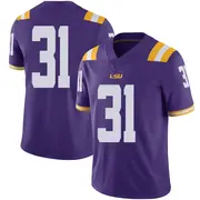 Limited Youth CJ Jimcoily LSU Tigers Purple Football College Jersey