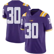 Limited Youth Charles Ross II LSU Tigers Purple Football College Jersey