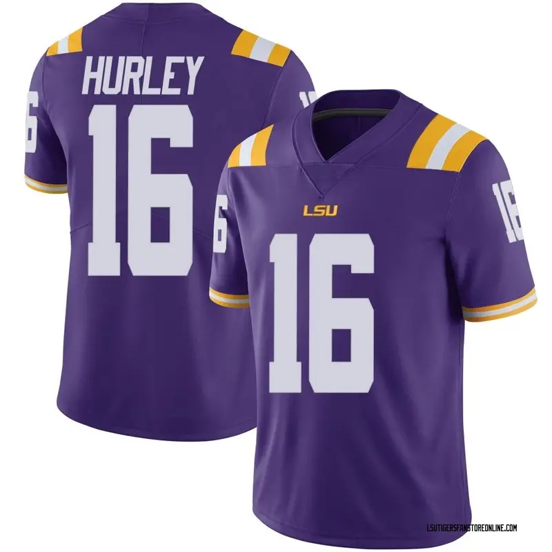 Limited Youth Colin Hurley LSU Tigers Purple Vapor Untouchable Football College Jersey