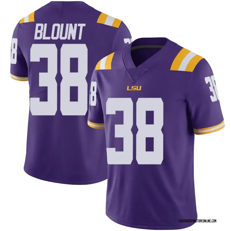 Limited Youth Darian Blount LSU Tigers Purple Vapor Untouchable Football College Jersey