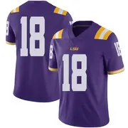Limited Youth Greg Penn III LSU Tigers Purple Football College Jersey