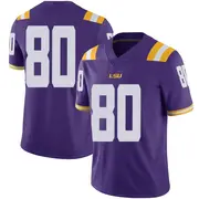 Limited Youth Gregory Clayton Jr. LSU Tigers Purple Football College Jersey