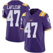Limited Youth JD LaFleur LSU Tigers Purple Vapor Untouchable Football College Jersey