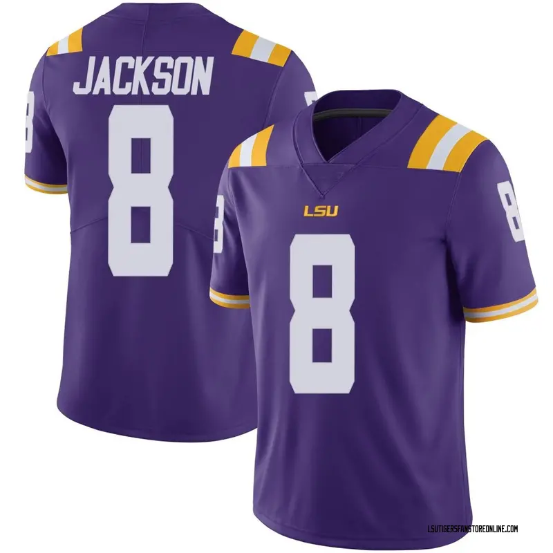 Limited Youth Ja'Keem Jackson LSU Tigers Purple Vapor Untouchable Football College Jersey