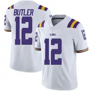 Limited Youth Jimari Butler LSU Tigers White Football College Jersey