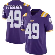 Limited Youth Jonathan Ferguson LSU Tigers Purple Vapor Untouchable Football College Jersey
