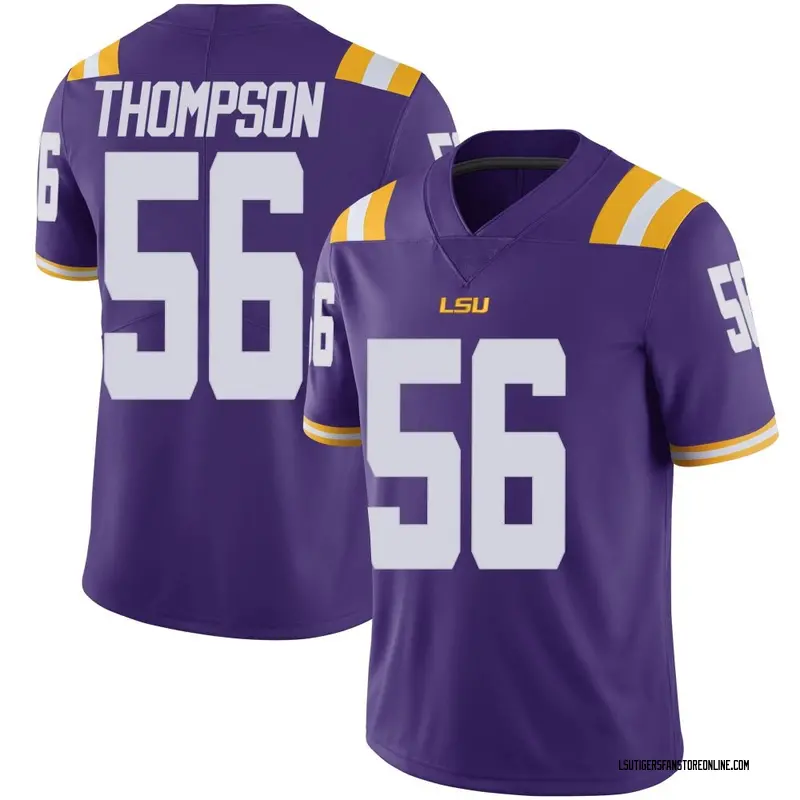Limited Youth Josh Thompson LSU Tigers Purple Vapor Untouchable Football College Jersey