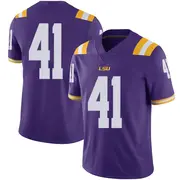 Limited Youth Justin Echols LSU Tigers Purple Football College Jersey
