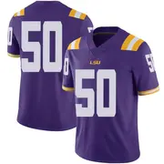 Limited Youth Kenzel Kelly LSU Tigers Purple Football College Jersey