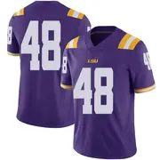 Limited Youth Kolaj Cobbins LSU Tigers Purple Football College Jersey