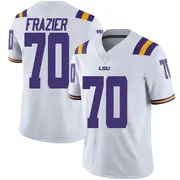 Limited Youth Miles Frazier LSU Tigers White Football College Jersey