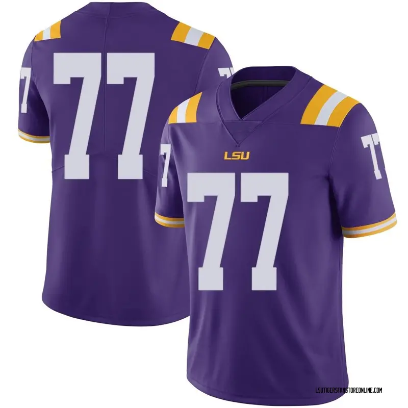 Limited Youth Ory Williams LSU Tigers Purple Football College Jersey