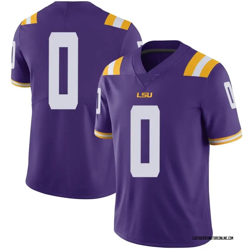 Limited Youth Paris Shand LSU Tigers Purple Football College Jersey