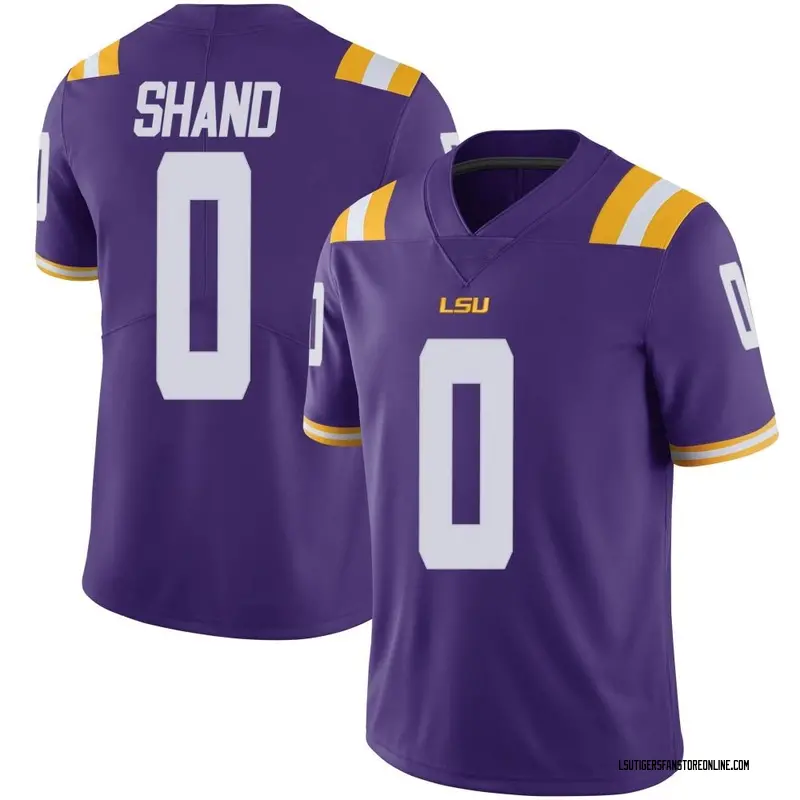 Limited Youth Paris Shand LSU Tigers Purple Vapor Untouchable Football College Jersey