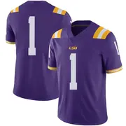 Limited Youth Sevyn Banks LSU Tigers Purple Football College Jersey