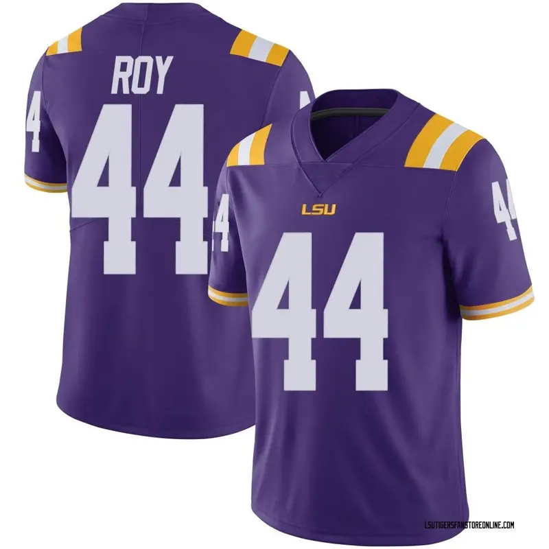 Limited Youth Slade Roy LSU Tigers Purple Vapor Untouchable Football College Jersey