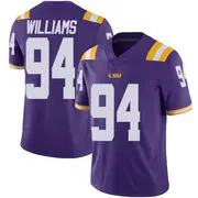 Limited Youth Zion Williams LSU Tigers Purple Vapor Untouchable Football College Jersey