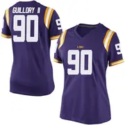 Replica Women's Jacobian Guillory II LSU Tigers Purple Football College Jersey